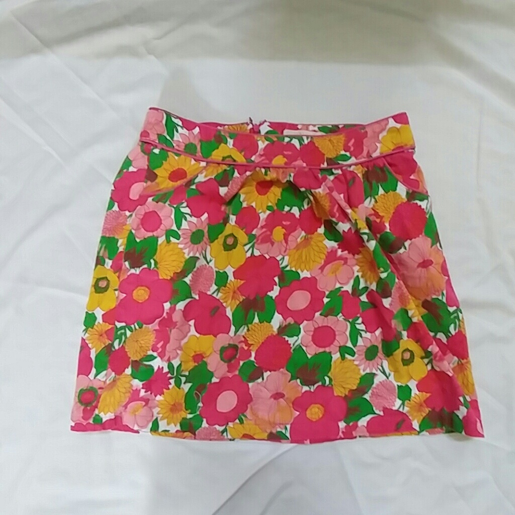 Tulle Brand Floral Miniskirt Medium Final Price